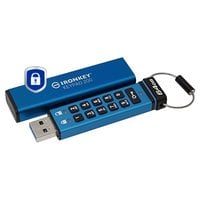 Kingston 64GB IRONKEY KEYPAD 200 AES-256 - Clé USB Kingston - 1