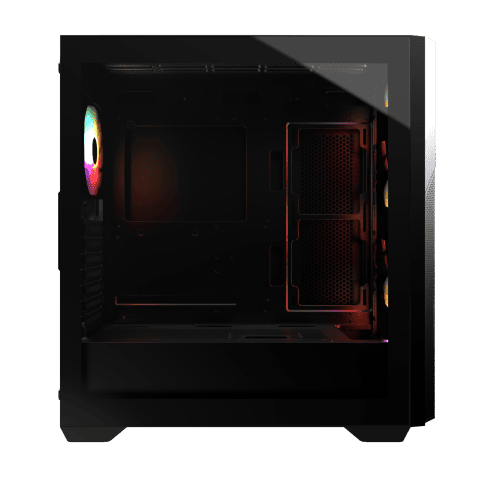 M.RED Raven Black Noir - Boîtier PC M.RED - Cybertek.fr - 5