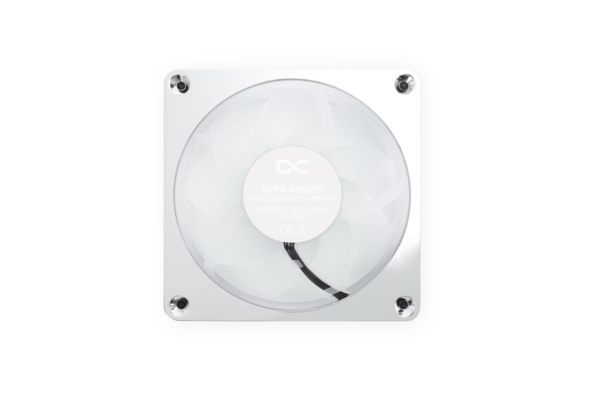 Alphacool Apex Stealth Metall Aurora 120 - Ventilateur boîtier - 2