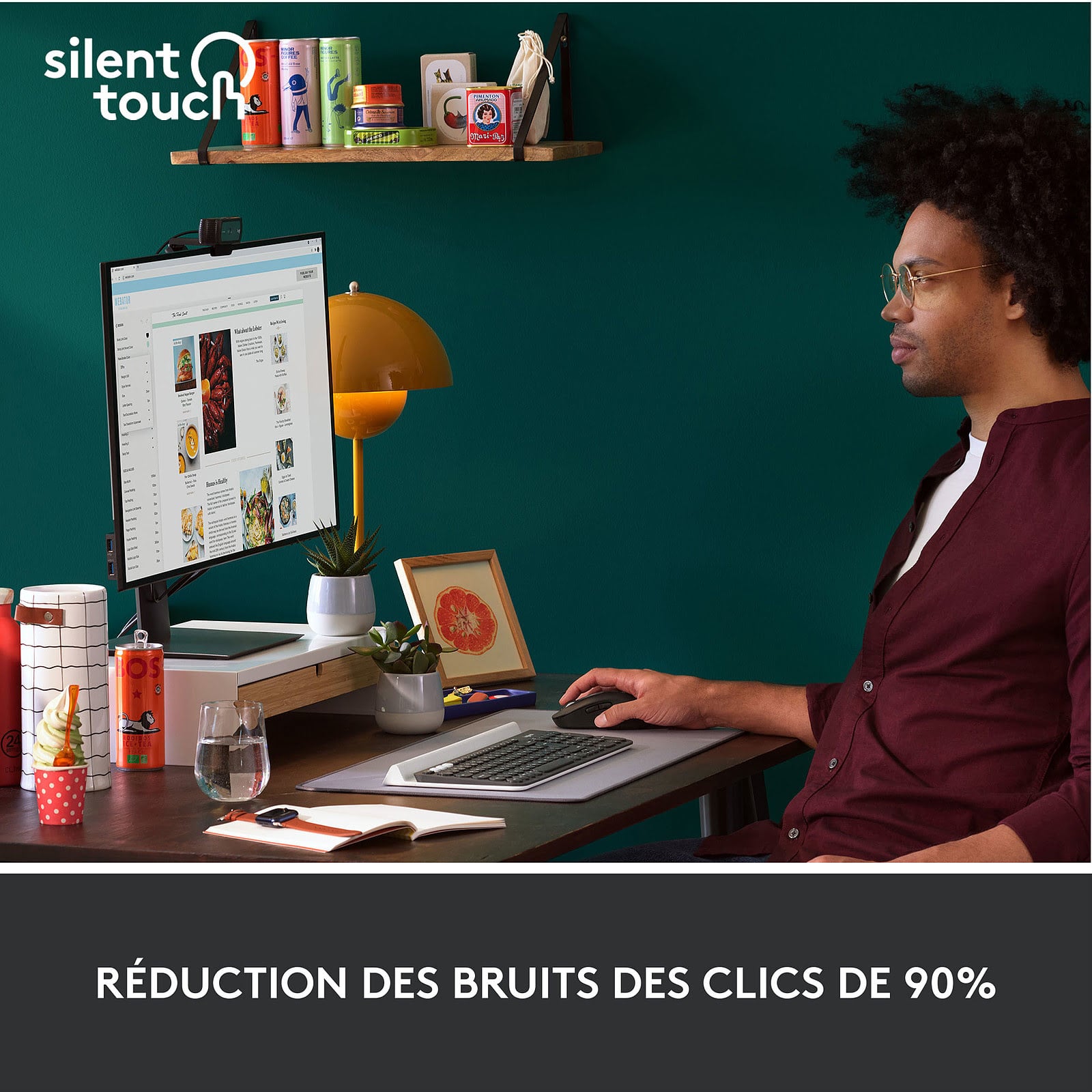 Logitech Signature M650 - Souris PC Logitech - Cybertek.fr - 2