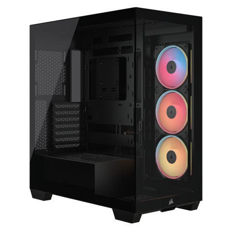 Corsair 3500X LX-R RGB iCUE LINK Noir Noir - Boîtier PC Corsair - 0