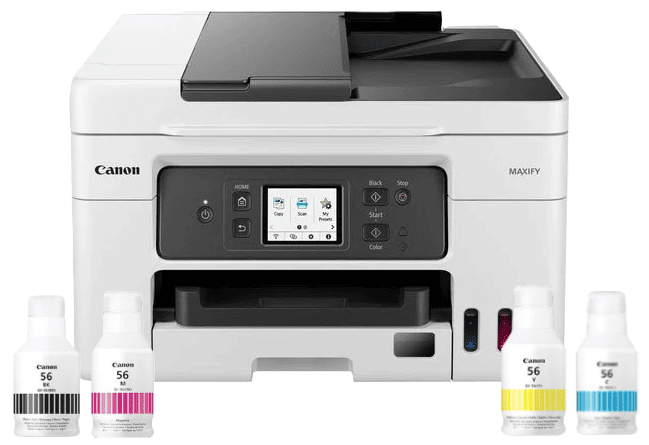 Imprimante multifonction Canon MAXIFY GX4050 + Bouteilles d'encre 4 couleurs - 0