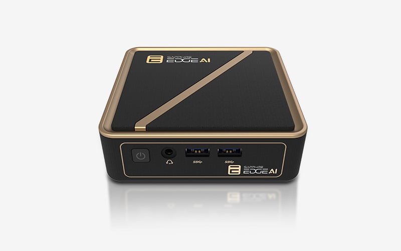 Sapphire EDGE AI Ryzen AI 7 350/So DDR5/M.2 nvme/Wifi/BT - Barebone et Mini-PC - 0