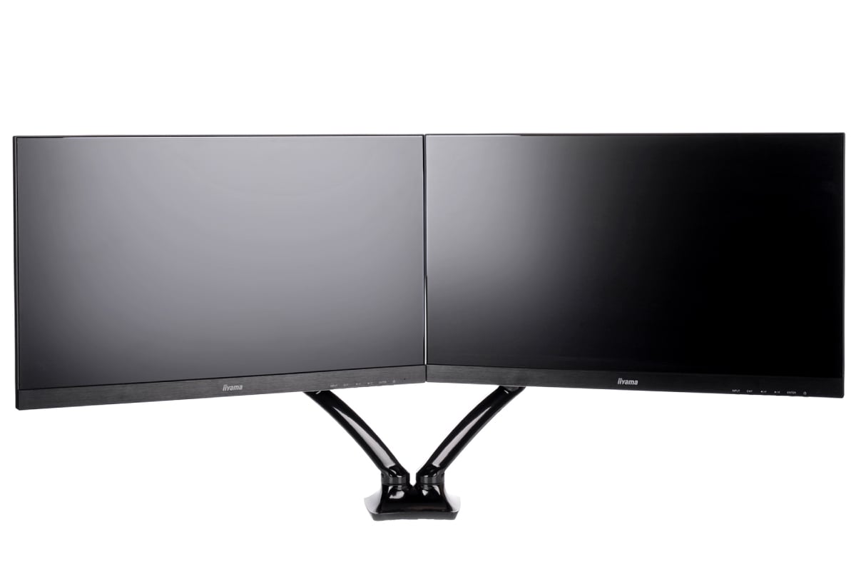 DS3002C-B1 Bras pneumatique deux moniteurs 27" max - Accessoire écran - 4