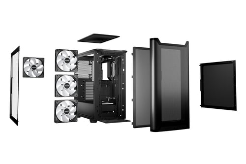 be quiet! Pure Base 501 DX Noir Noir - Boîtier PC be quiet! - 2