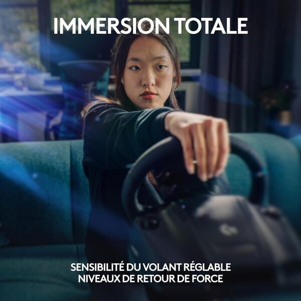 Logitech G923 Racing Wheel & Pedals PC et Playsation Edition (941-000149) - Achat / Vente Volant PC sur Cybertek.fr - 8