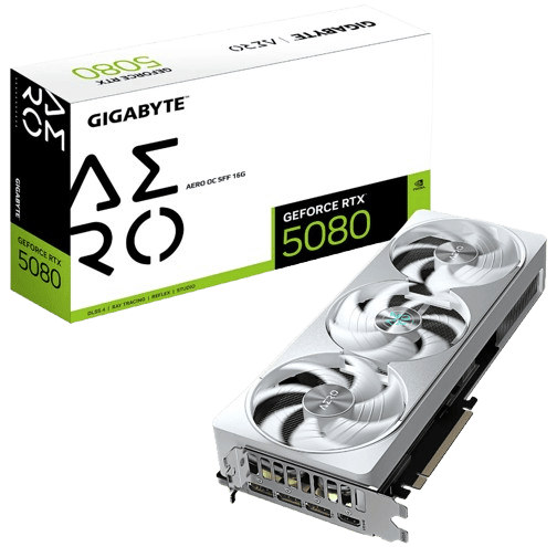 Gigabyte GeForce RTX 5080 AERO OC SFF 16G - Carte graphique - 0