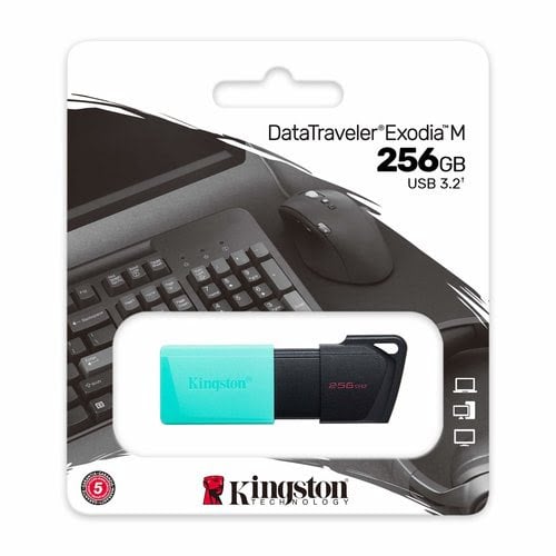 Kingston 256GB DT EXODIA M USB3.2 GEN 1 - Clé USB Kingston - 3