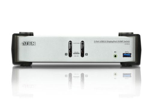 Commutateur KVM DisplayPort/2xUSB 3.0 - Commutateur Aten - 2