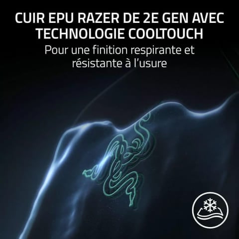 Razer Iskur V2 NewGen Noir - Siège PC - Cybertek.fr - 2