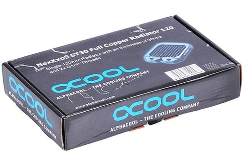 Alphacool Radiateur NexXxos ST30 Cuivre - 120mm  (14156) - Achat / Vente Accessoires watercooling sur Cybertek.fr - 4