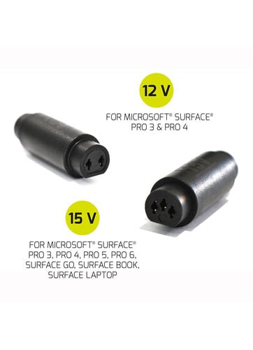 Port Chargeur secteur 60W pour MICROSOFT Surface - 2 embouts (900102) - Achat / Vente Chargeur sur Cybertek.fr - 2