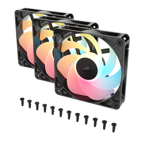 Corsair RS120-R ARGB (Pack 3x120mm) - Ventilateur boîtier Corsair - 10