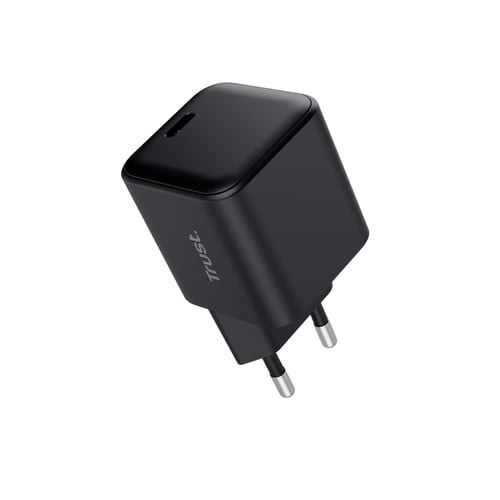 Trust Maxo chargeur 65W ultra-compact + Câble USB-C - 2m - Noir (26046) - Achat / Vente Chargeur sur Cybertek.fr - 1