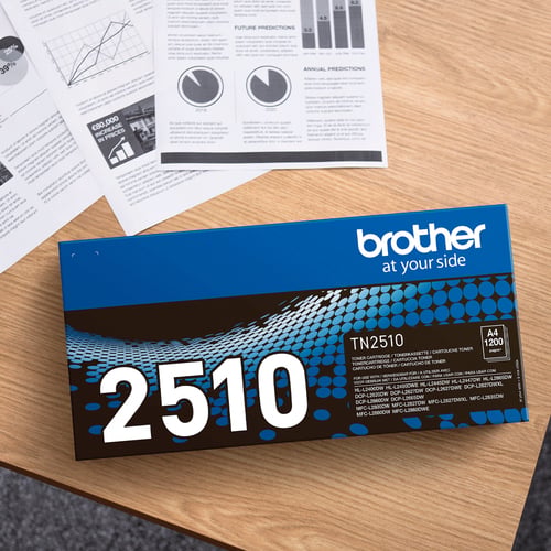 Toner Noir TN2510 pour imprimante Laser Brother - 1