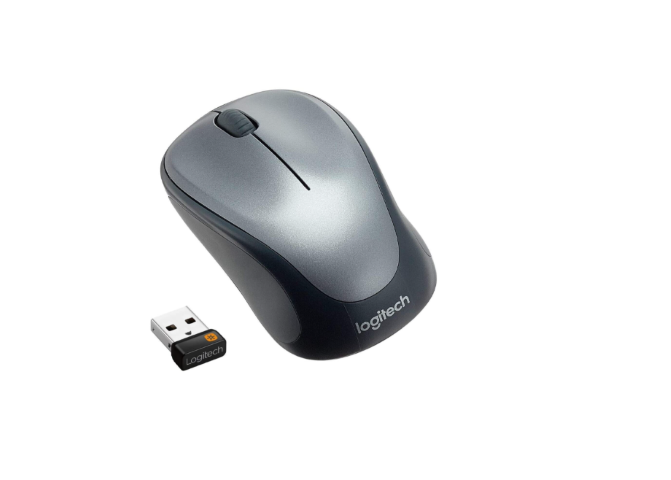 Souris PC Logitech M235 - Sans-Fil - Gris Cybertek