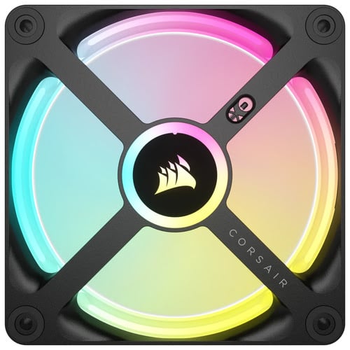 Corsair iCUE LINK QX120 RGB Starter Kit Noir# - Ventilateur boîtier - 3