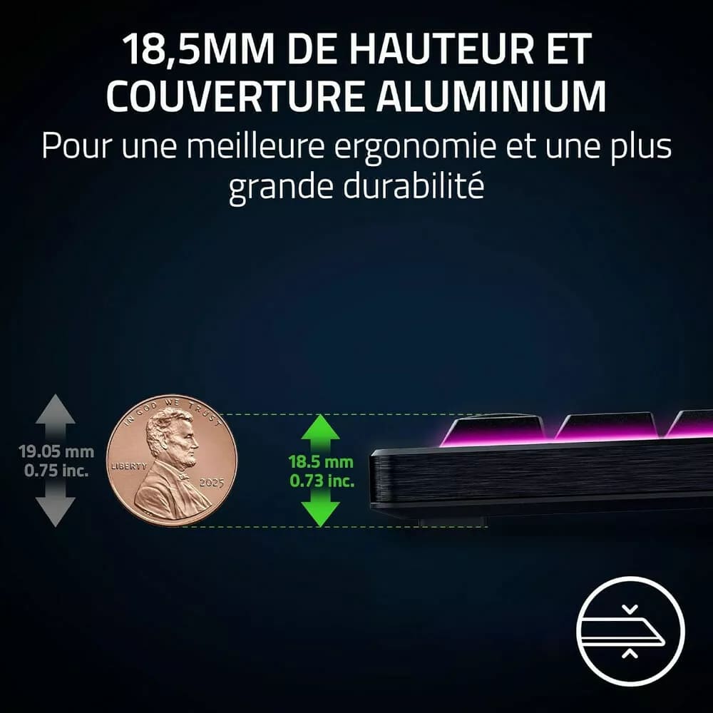 Razer BlackWidow V4 TKL LP - Clavier PC Razer - Cybertek.fr - 4