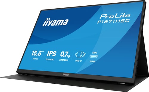 Iiyama 16 pouces  P1671HSC-B1 - Ecran PC Iiyama - Cybertek.fr - 2