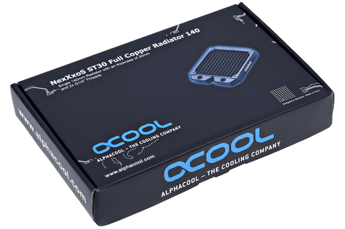 Alphacool Radiateur 140m NexXxoS ST30 Cuivre - Noir  (14196) - Achat / Vente Accessoires watercooling sur Cybertek.fr - 4