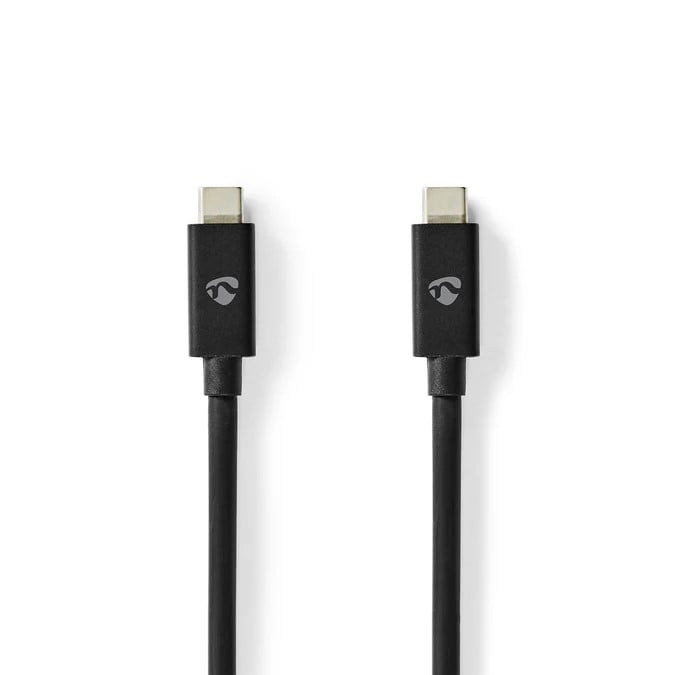 Câble USB-C 4.0 mâle/mâle - 240W - 2m - Noir - Connectique PC - 0