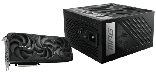 RTX 5080 WINDFORCE SFF 16G+MPG A1000GS PCIE5 Noir - Cybertek.fr - 0
