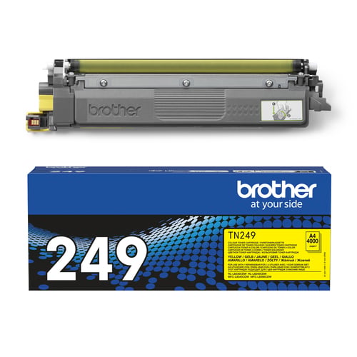 Toner TN-249Y Jaune pour imprimante Laser Brother - 2