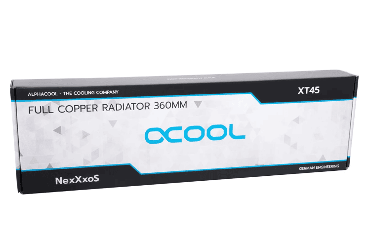 Alphacool Radiateur 360mm  Blanc -  HPE-45 Full Cuivre (10227) - Achat / Vente Accessoires watercooling sur Cybertek.fr - 5