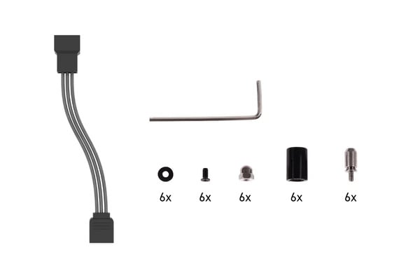 Alphacool Core Flat Reservoir 240 - Pompe incluse (1024003) - Achat / Vente Accessoires watercooling sur Cybertek.fr - 3