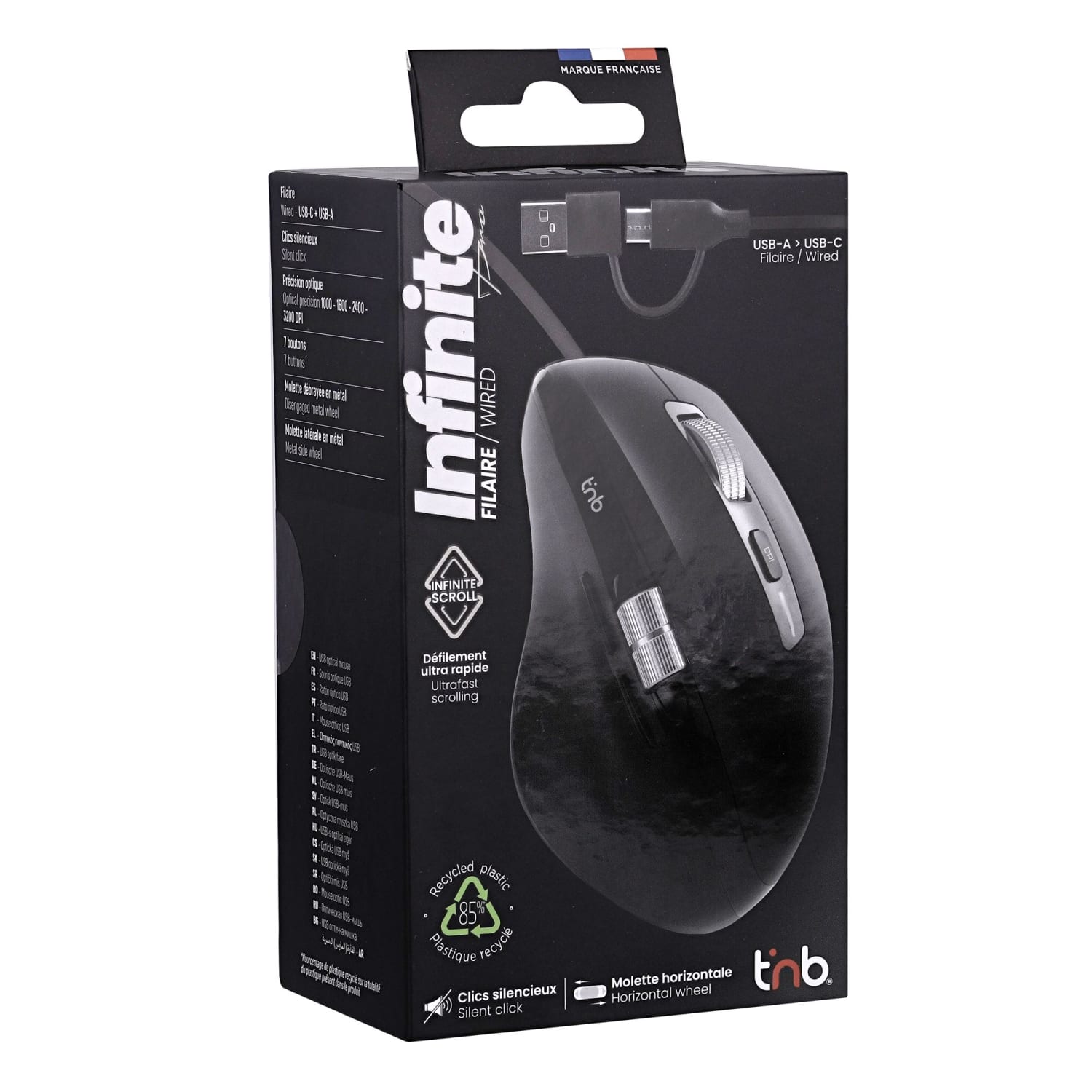 T'nB Infinite Pro - Souris PC T'nB - Cybertek.fr - 1