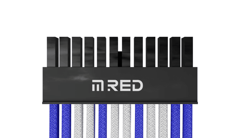 M.RED Kit extension 7 Câbles tressés Ultimate - Blanc Bleu (KEX-01WU) - Achat / Vente Accessoire alimentation sur Cybertek.fr - 4