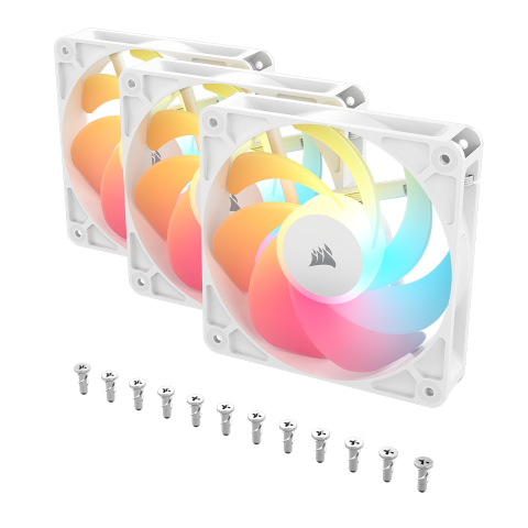 Corsair RS120-R ARGB (Pack 3x120mm) - Ventilateur boîtier Corsair - 10