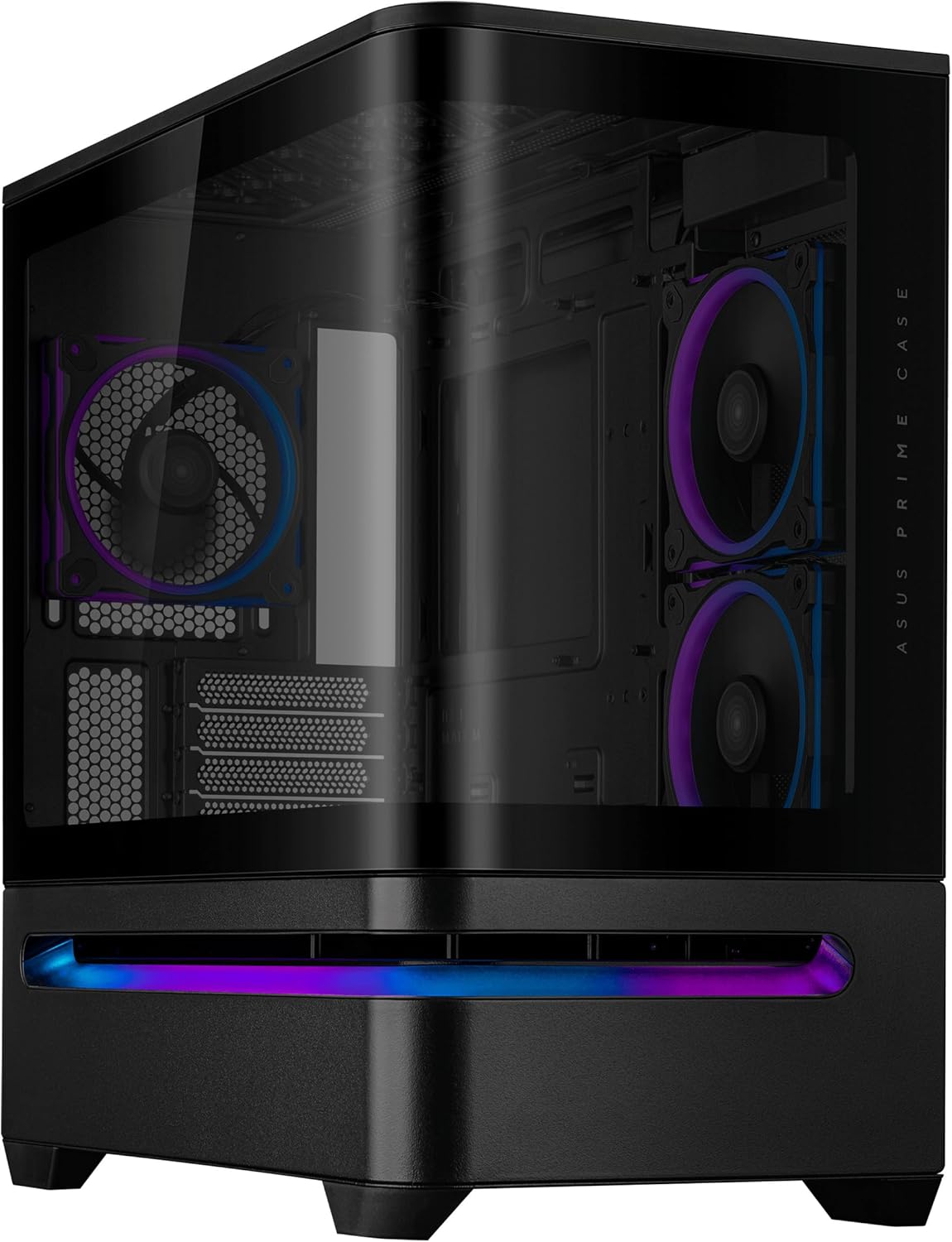 Asus Prime AP202 TG ARGB Noir Noir - Boîtier PC Asus - Cybertek.fr - 0