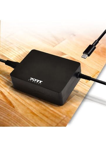 Port Alimentation secteur 90W - USB-C - Noir (900098) - Achat / Vente Chargeur sur Cybertek.fr - 2