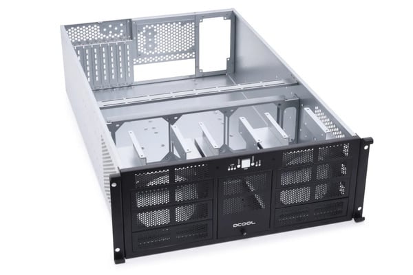 Alphacool Rack ES 4U Gris - Boîtier PC Alphacool - Cybertek.fr - 2