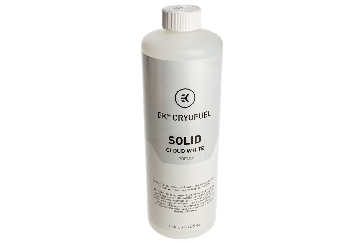 EK Water Blocks EK Water Blocks EK-CryoFuel Solid Premix, Cloud White - 1000ml (3831109880302) - Achat / Vente Accessoires watercooling sur Cybertek.fr - 0