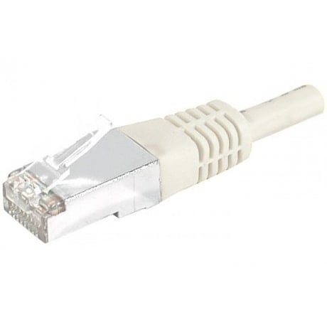 Cordon Cat.6A S/FTP - 0,5m - Connectique réseau - Cybertek.fr - 0