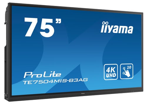Iiyama 75 pouces  TE7504MIS-B3AG - Ecran PC Iiyama - Cybertek.fr - 1