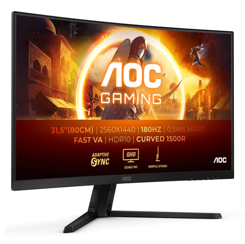 AOC 32 pouces  CQ32G4VE - Ecran PC AOC - Cybertek.fr - 1