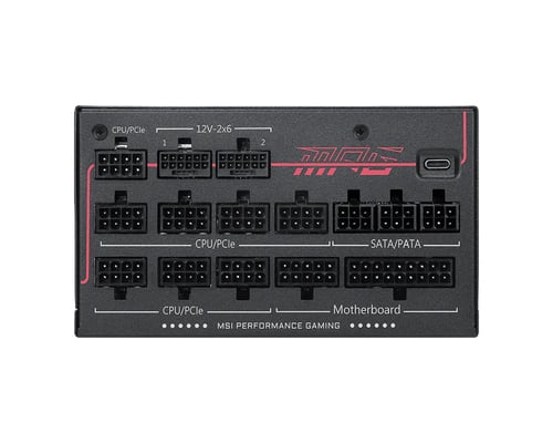 MSI 80+ Titanium (1300W) - Alimentation MSI - Cybertek.fr - 2