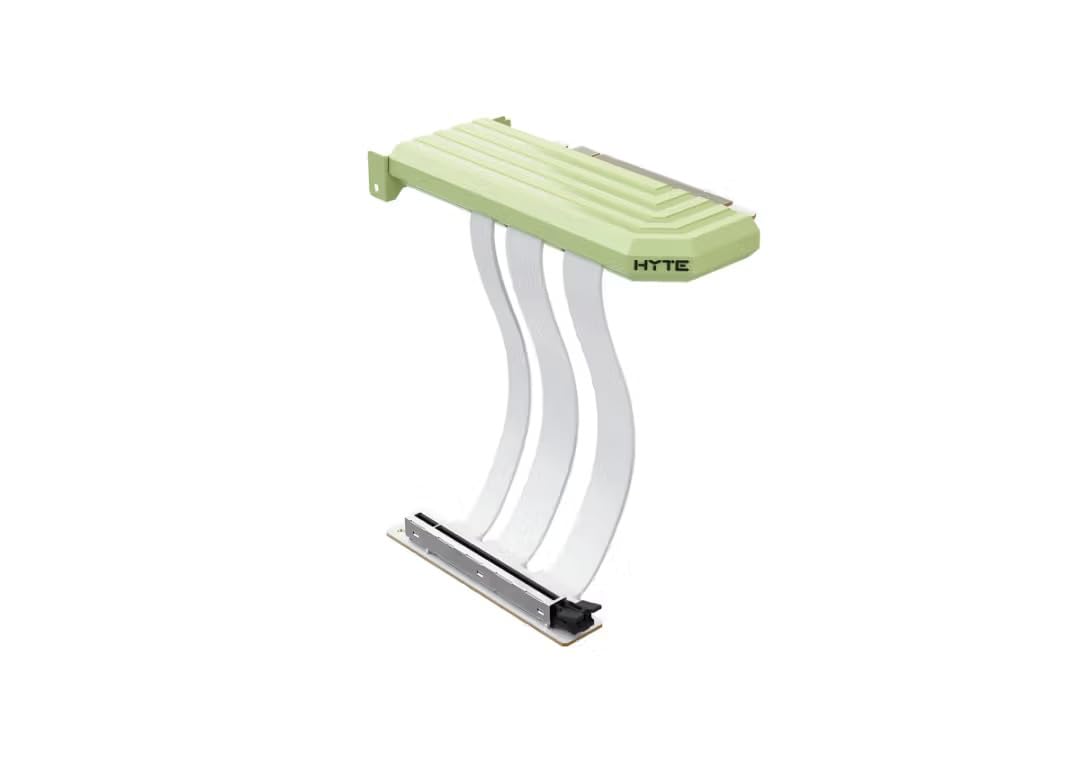 Hyte Hyper Riser Cable PCIE 5.0 - Matcha Milk  (ACC-HYTE-PCIE50-MM ) - Achat / Vente Accessoire carte graphique sur Cybertek.fr - 3