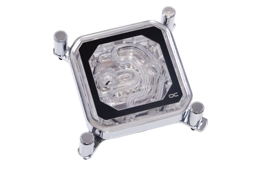 Alphacool Eisblock XPX Aurora CPU - Acryl Chrome/Blanc RGB (12947) - Achat / Vente Accessoires watercooling sur Cybertek.fr - 5
