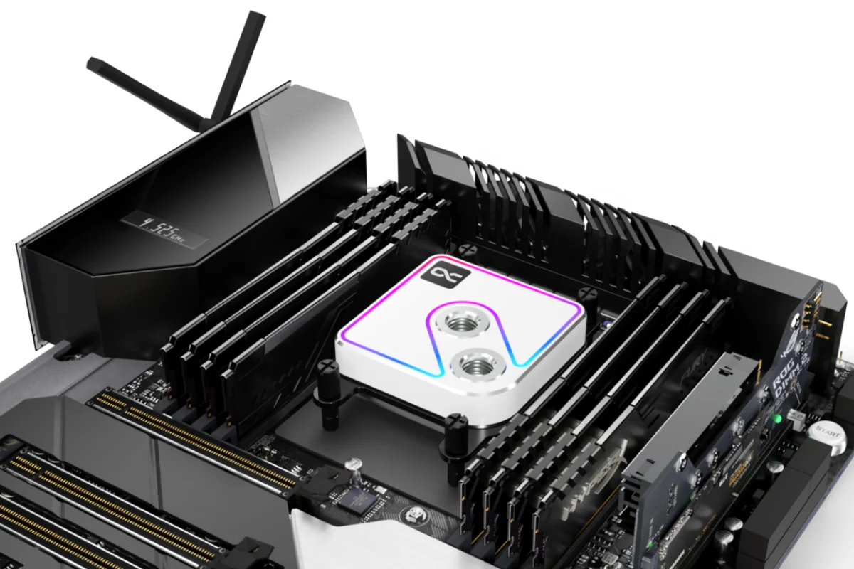 Alphacool Core 1 Aurora White ARGB (13834) - Achat / Vente Accessoires watercooling sur Cybertek.fr - 5