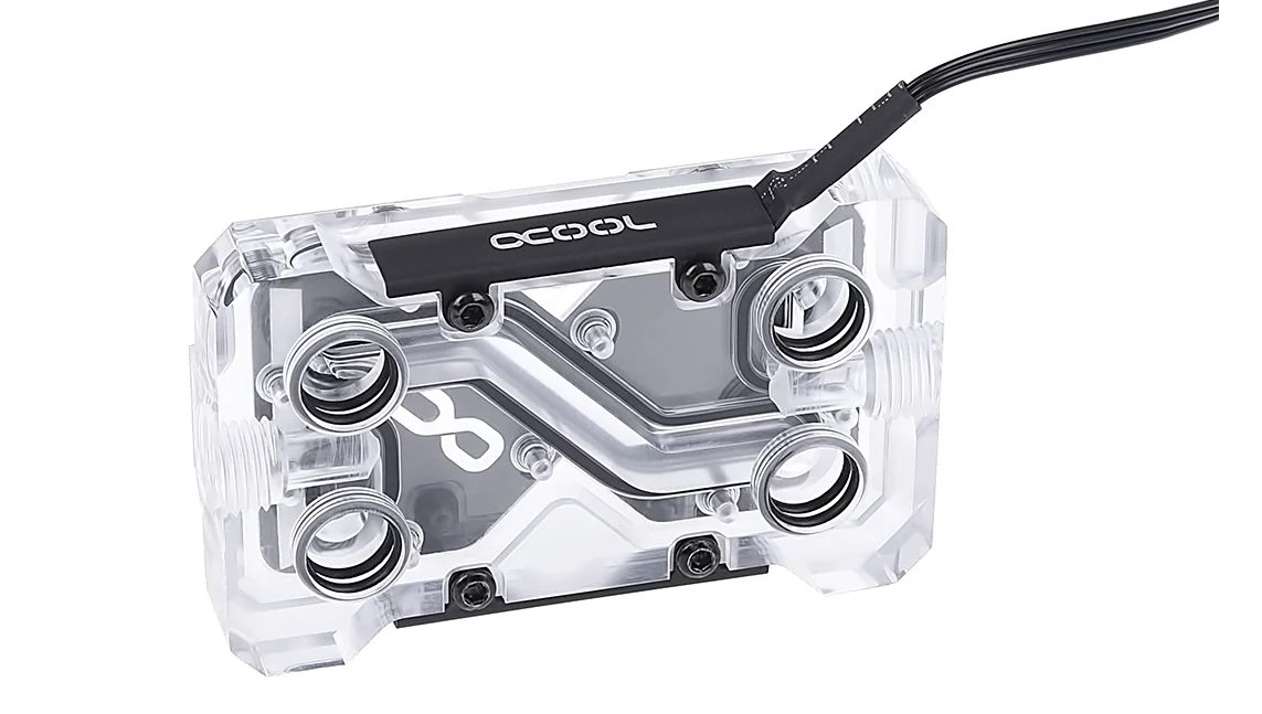 Alphacool GPX SLI Connector Dual - Acryl - Addressable RGB (1016149) - Achat / Vente Accessoires watercooling sur Cybertek.fr - 3