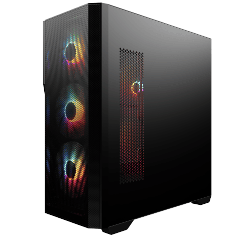 M.RED Raven Black Noir - Boîtier PC M.RED - Cybertek.fr - 3