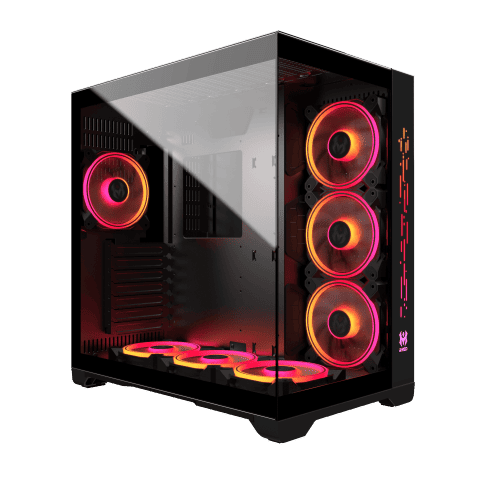 M.RED Crystal Sea Noir Noir - Boîtier PC M.RED - Cybertek.fr - 0
