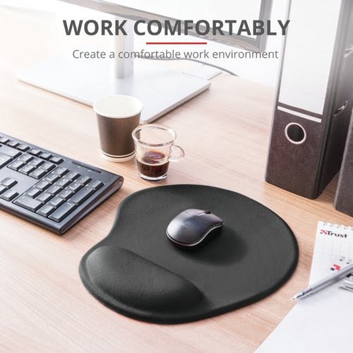 Trust Bigfoot - XL/Noir - Tapis de souris Trust - Cybertek.fr - 1