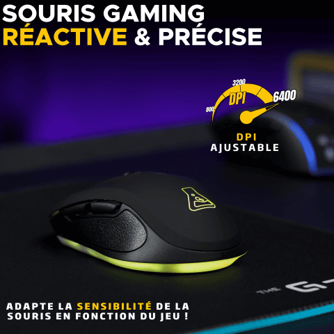 The G-LAB Kult Krypton - Souris PC The G-LAB - Cybertek.fr - 4