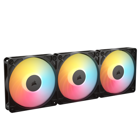 Corsair RS120-R ARGB (Pack 3x120mm) - Ventilateur boîtier Corsair - 0