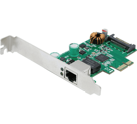 Dexlan Injecteur PoE+ 40W 2.5G - Carte réseau Dexlan - Cybertek.fr - 0